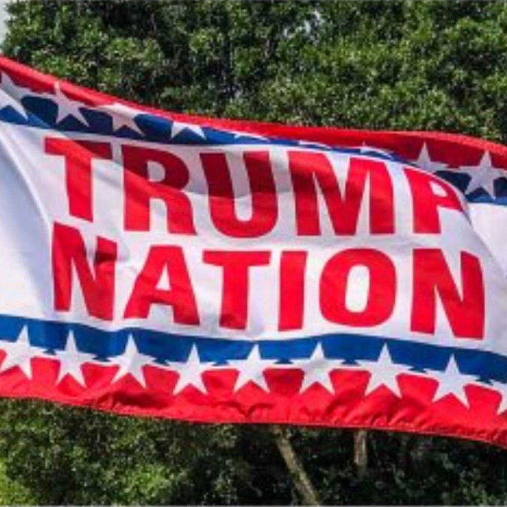 Trump nation 3x5 flag